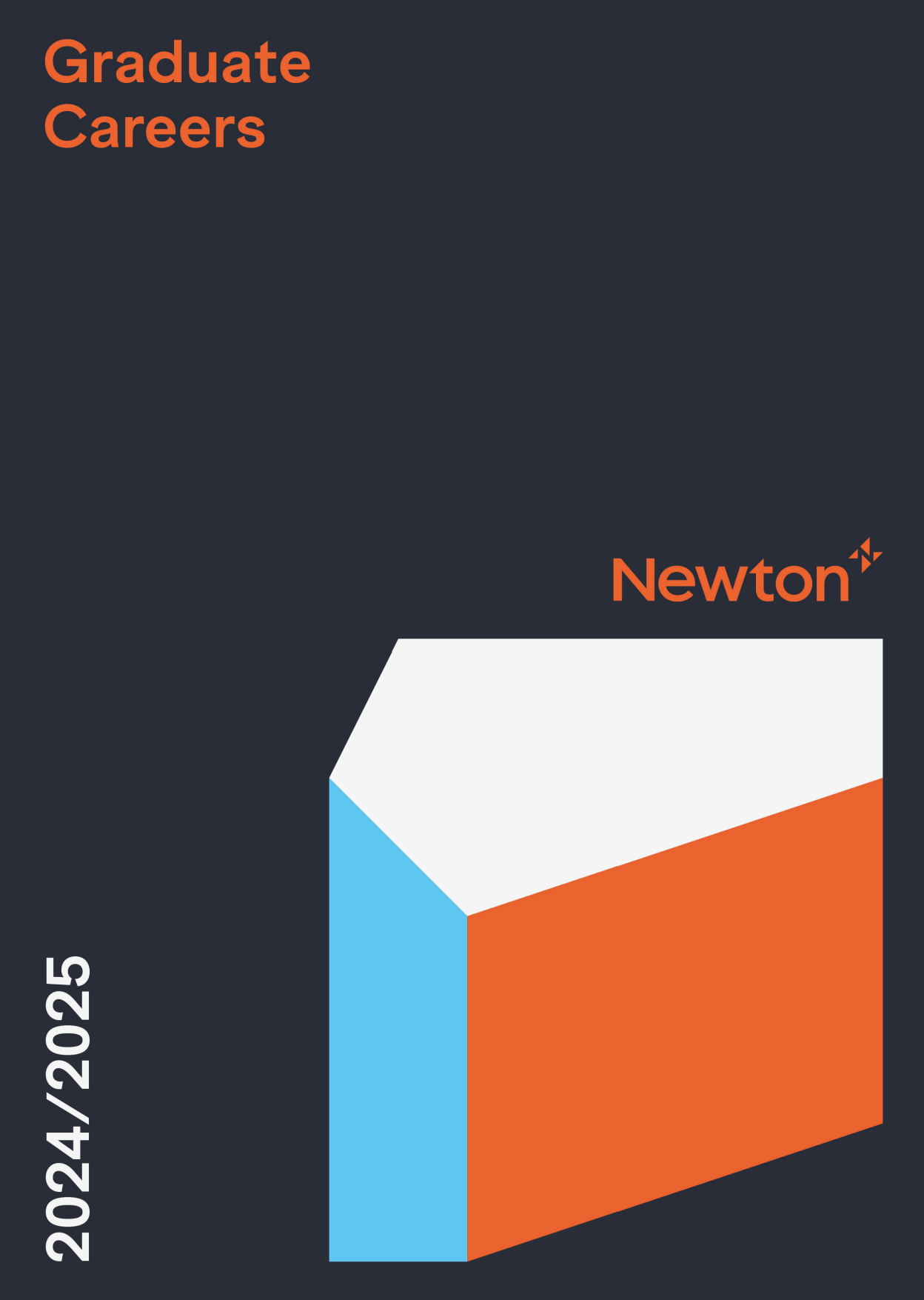 Cover of Newton's Graduate Careers brochure